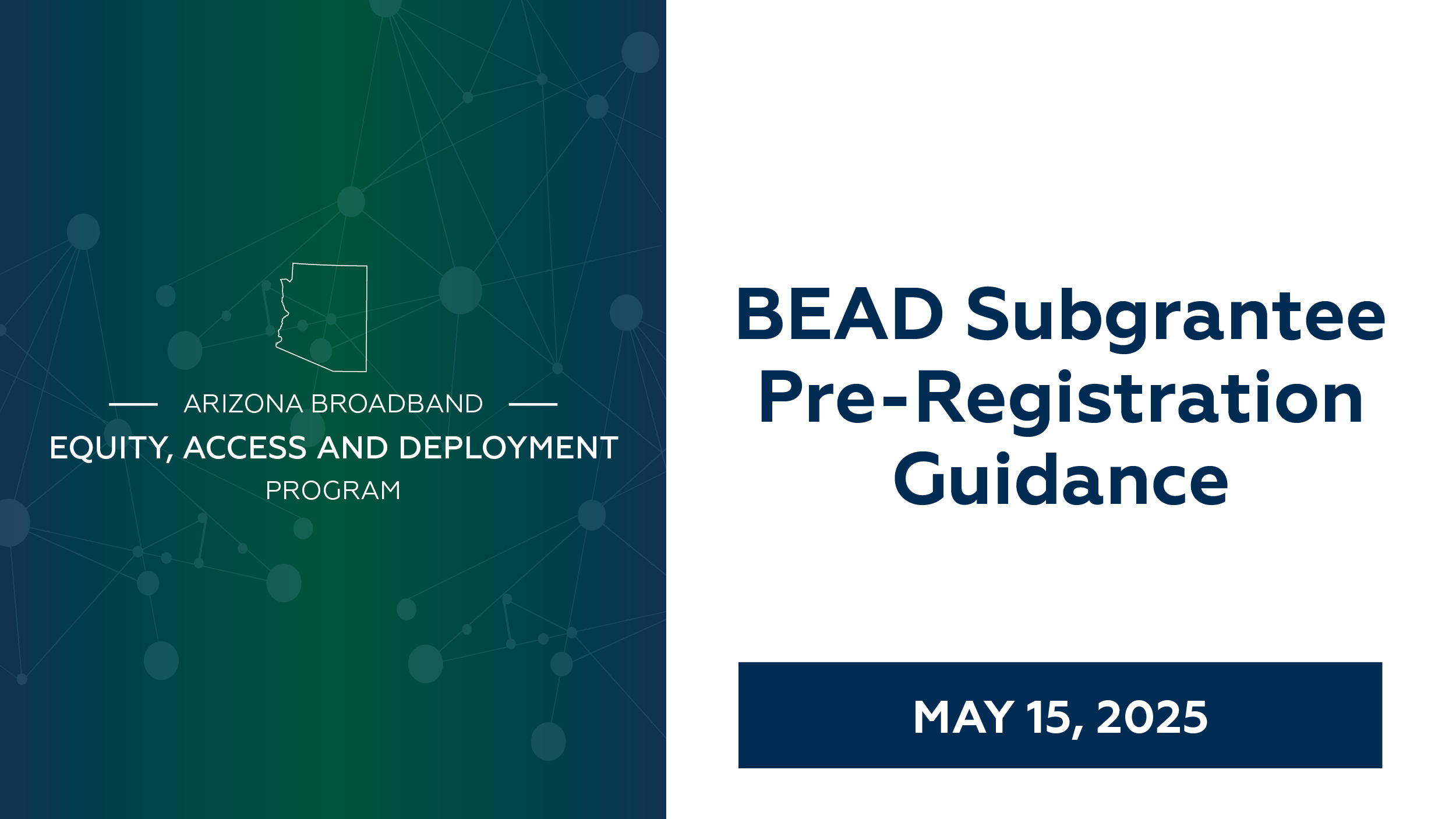 BEAD Subgrantee Pre-Registration Guidance thumbnail